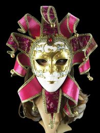 Party Masks ly Highend Venetian Masquerade Mask Halloween Clown Show Supplies 230904