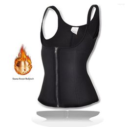 Women's Shapers Spandex Shapewear Neoprene Sauna Sweat Vest Waist Trainer Cincher Women Body Trimmer Corset Workout Thermo Stomach Slimming