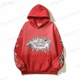 Designer Hoodie Hellstar Men Pullover Spiderweb Star Flash Long Sleeve Street Hip-hop Sweatshirts Blue Red Grey Black White Yoga Vintage Hoodios L7ps#ZLEE