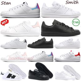 Mens Casual Shoes Designer sneakers Superstar Rainbow stan smith super star triple white sliver navy blue womens sneaker men trainers