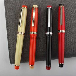 Fountain Pens Luxury Jinhao 82 Fountain Pen Transparency Acrylic Pen Spin Golden EF F Nib Business Office School Supplies Writing Ink Pen HKD230904