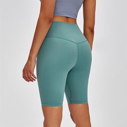 Yoga Align Shorts lu-85 High Waist Biker Tennis Golf Sports ty Leggings Fitness Capris Women Running Fashion Gym Pants2386