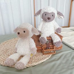 Stuffed Plush Animals Soft Fluffy Sheep Toys Animal Stuffed Plush Dolls 35cm Lamb for Kids Children Gifts Appease Toys