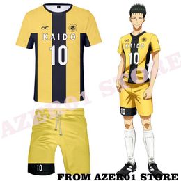 Other Sporting Goods Aoashi Ao Ashi Cosplay Merch T-shirt Men/Women Football Soccer Uniform Two piece Set Suit Haruhisa Kuribayashi City Esperion Cos 230904