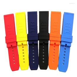 Watch Repair Kits 2023 Silicone Strap Blackbird Reconnaissance Aircraft Yellow Wolf Superocean 22mm Rubber