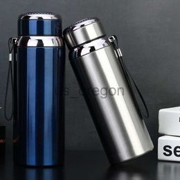 Thermoses 1000800600ml Thermos Cup Vacuum Flask 316 Stainless Steel Large Capacity Tea Cup Thermos Water Bottles Thermoses DIY Lettering x0904