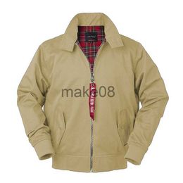 Men's Jackets 2023 Chamarras Para Hombre European Solid Classic Retro Vintage Bomber Jacket Men Windbreaker Streetwear Trendy Coats J230904