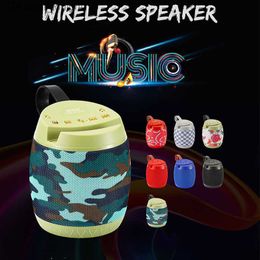 Portable Speakers Fabric Portable Wireless Bluetooth Speaker Subwoofer Outdoor Tablet Mobile Phone HIFI Music Player TWS Internet Phone Holder Q230904