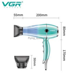 Electric Hair Dryer VGR Professional 2400W High Power Overheating Protection Strong Wind Drying Care Styling Tool V-452 HKD230903
