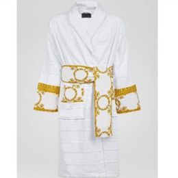 Brand designer sleepwear gowns bathrobes unisex 100% cotton night robe good quality robe luxury robe breathable elegant women clot186O