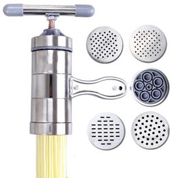 Manual Noodle Makers Maker Press Pasta Machine Crank Cutter Handcranked Tool Making Spaghetti Kitchen Tools 230901