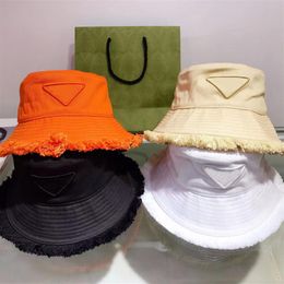 Women Bucket Hat Fashion Wide Brim Sunhat Designer Casquette Summer Canvas Fisher Hats For Woman Mens Beach Hiking Bonnet Beanies 325V