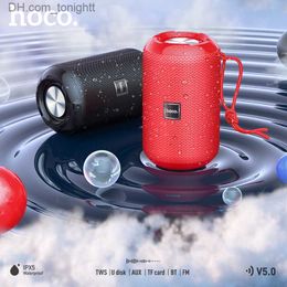 Portable Speakers HOCO Sport Bluetooth Speaker Portable AUX for iPhone Samsung Wireless for Phone Computer Car with TF Outdoor Audio Player Music Q230904