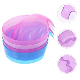 Nail Gel 4 Pcs Hand Soaking Bowl Beauty Tool Colour Removing Manicure Remover Spa Supplies Plastic Tools