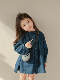 Girls Dresses Spring summer baby children kids girl casual cotton dresses Childrens clothes 230901