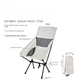 Camp Furniture Portable Folding Fishing Chair Maximum Load Bearing 90kg Steel Pipe Reinforcement Comfortable Beach Chair Camping Chair 230904