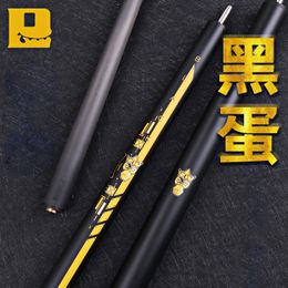 Billiard Cues Billiard Cue Brand Little Monsters Black Egg Break Jump Cue Stick 12.98mm Tip Size Carbon Fibre Shaft Smooth Handle 230901