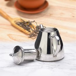 Water Bottles Sanqia Stainless Steel Teapot with Infuser Coffee Pot For Induction Suitable for Office Home or Restaurant 230901