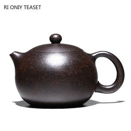 Water Bottles Yixing Purple Clay Teapot Famous Handmade Ball Hole Filter Xishi Tea Pot Chinese Zisha Set Kettle Customized Gifts 230901