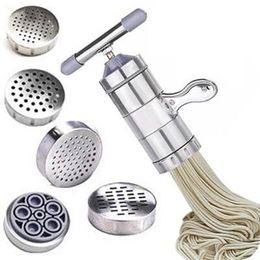 Manual Noodle Makers Maker Stainless Steel Press Pasta Machine Crank Cutter Fruits Juicer Cookware Making Spaghetti Kitchen Tools 230901