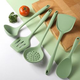 Cookware Sets 5pcsset Kitchen Utensils Set Nonstick Kitchenware Cooking Tools Spoon Soup Ladle Spatula Shovel Gadget Accessories 230901