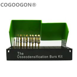 Other Oral Hygiene 17pcsSet Dental Osseodensification Bur Drills Dental Implant Green Kit rust free 230901