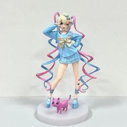 Finger Toys Needy Girl Overdose Figure KAngel Virtual Uploader Kawaii Hentai Anime Action Figure Adult Sexy Collectible Doll Gift Boy Toy