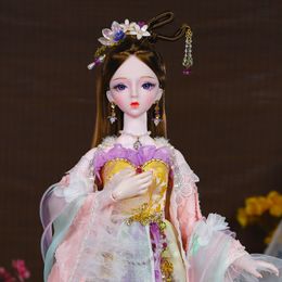 Dolls DBS BJD Dream Fairy 13 Mechanical Body Joints With Makeup 62CM Custom Gift SD 230904