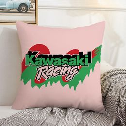 Pillow Case Pillowcases Kkawasaki Cushion Cover 45x45 Cushions Covers for Bed Pillows Hugs Pillowcase Decorative Sofa Anime Throw 230904