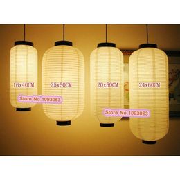 Whole- Japanese Paper Lamp Handmade Lantern Hanging Restaurant Cusinine el Spa Shop Room Decoration305W