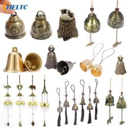 Christmas Decorations 1Copper Bells Antique Wind Chime Yard Garden Outdoor Living Decoration Metal Chimes Chinese Oriental Lucky Decor 230905