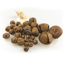 300pcs Rustic Jingle Bells Antique Small bells For Festival Party Decoration Christmas Tree Decoration DIY Crafts Accessories255I