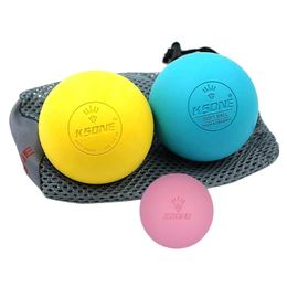 Fitness Balls Fascia Ball Lacrosse Massage SetMuscle RollerDeep Tissue BallsHard And Soft With Mini 230904