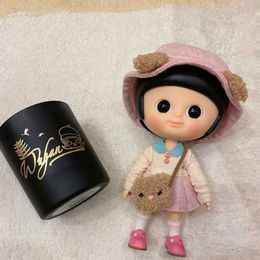 Dolls MUI CHAN MY FIRST UNIFORM BJD DOLL Cute Figure Body Moveable Mini MuiChan Go To School Baby DIY Toy Blyth Gift Collections 230904