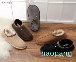 Quality SLIPPER women man Classic winter boots Ankle snow Boots slippers shoes