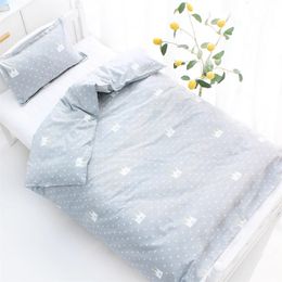 Bedding Sets Baby Bedding Set Kids Quilt Cover Without Filling 1pc Cotton Crib Duvet Cover Cartoon Baby Cot Quilt Cover 150*120cm Breathable 230905