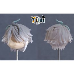 Dolls Genshin Impact Alhaitham Handmade OB11 Coloured Hair Earphone Game Cosplay Cute C 230904