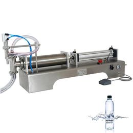 50-5000ml Quantitative Filling Machine Automatic Pneumatic Piston Liquid Filler For Milk Detergent Chemical Shampoo Oil Liquid Dispenser Machine