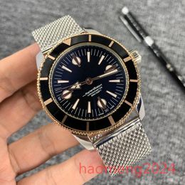 U1 Top AAA Luxury Watch Two Tone SUPEROCEAN HERITAGE 57 B20 Automatic Mechanical Movement Swiss Watches Stainless Steel Strap Floding Clasp Mens AIR Wristwatches