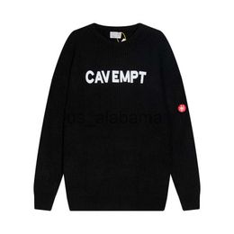 Men's Hoodies Sweatshirts 2023 Loose CAVEMPT C.E Sweater Men Women 1 1 High Quality Thickened Knitted Sweater Cav Empt Sweaters Man Clothes x0905