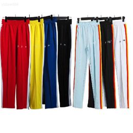 Designer Pants for Male and Women Casual Sweatpants Fitness Workout Hip Hop Elastic Pants Mens Clothes Track Joggers Trouser Black SweatpantsPGC0