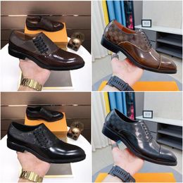 Minister Derby Shoes Designers Major Loafers Men Leather Dress Shoe Fashion Driver Party Black Laofer Dress shoes Size 39-45