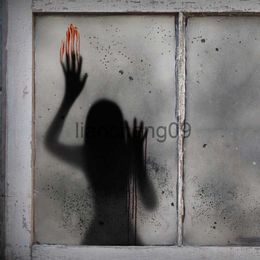 Party Decoration 96x43cm Halloween Wall Stickers Ghost Decorations Self Adhesive Horror Blood Fingerprints Door Stickers Window Glass Decorate x0905