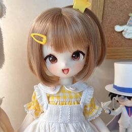 Dolls gaoshundoll 16 Kitty meow anime face resin Qbaby MDD VOLKS DIY makeup Practise head for birthday gift fashion mysterybox 230904