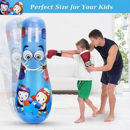 Party Favor Punching Bag For Kids Kids For3-10 Training Boxing Skills Taekwondo Baby Arrival Equiment Sport304q