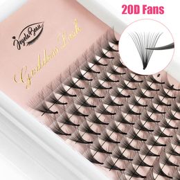 False Eyelashes Goddess 12D14D16D20D Premade Fan Eyelash Extensions Natural Soft Russian Volume Lashes Faux Mink Individual Lash 230904