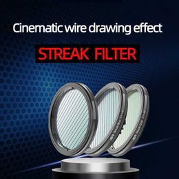 Filters Blue/Yellow Streaks Effect Filter 37 40.5 43 46 49 52 55 58 62 67 72 77 82 86 95 105mm Special Effects Flare Camera Filter DSLR Q230905