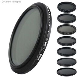 Filters Lightdow 52mm 55mm 58mm 62mm 67mm 72mm 77mm 82mm Fader Variable ND Filter Neutral Density ND2 ND4 ND8 ND16 to ND400 Lens Filter Q230905