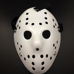 WHite Porous Men Mask Jason Voorhees Freddy Horror Movie Hockey Scary Masks For Party Women Masquerade Costumes323N