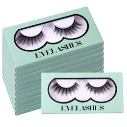 Hand Made Reusable Wispy Fake Eyelashes Curly Crisscross Thick Natural False Lashes Soft Light Easy to Wear Full Strip Lash Extensions